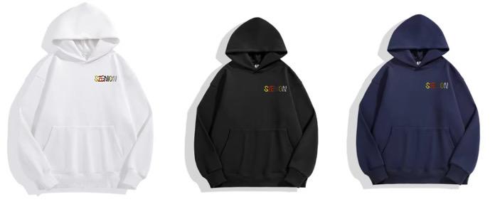 Premium Heavyweight French Terry Oversized Hoodie – 100% Cotton + FREE Gift! 🎁